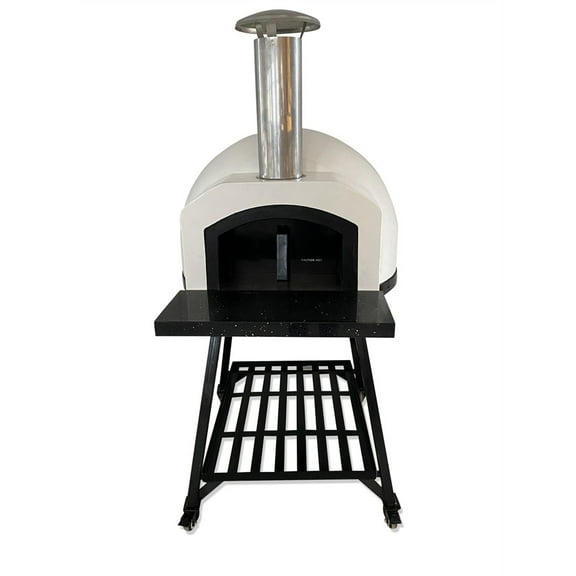 Wood Fired Outdoor Pizza Oven | Fibreglass White Pizza Ovens - OP71