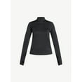 thumbnail image 5 of Ozark Trail Women's Warmest Thermal Long Sleeve Fleece Mockneck Top, Sizes XS-XXL, 5 of 6