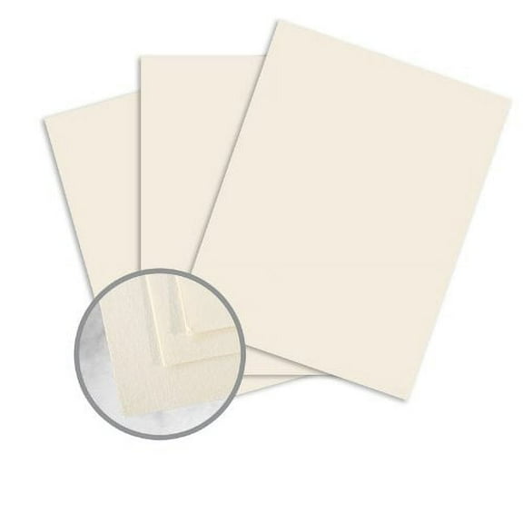 Superfine White Paper - 8 1/2 x 11 in 28 lb Writing Eggshell 500 per Ream