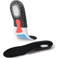 thumbnail image 2 of par de plantillas de masaje de panal de gel de silicona suave unisex (tamaño 41-46) almohadillas para calzado deportivo para correr plantilla soporte para arco, 2 of 5