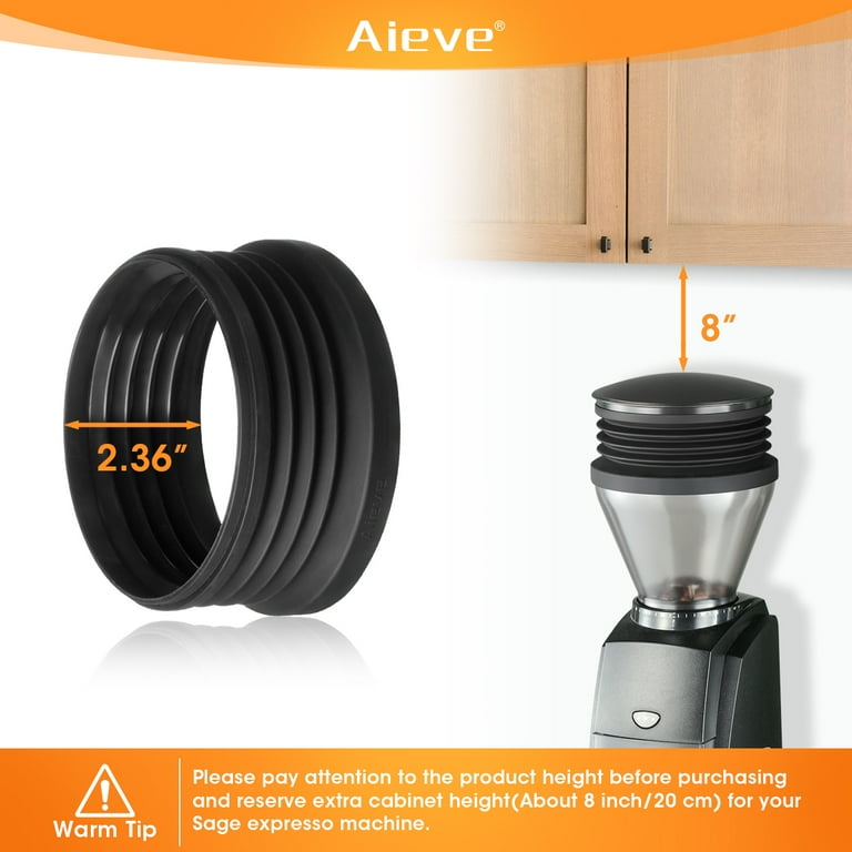 Aieve Silicone Coffee Hopper Bellow Compatible with Baratza Encore