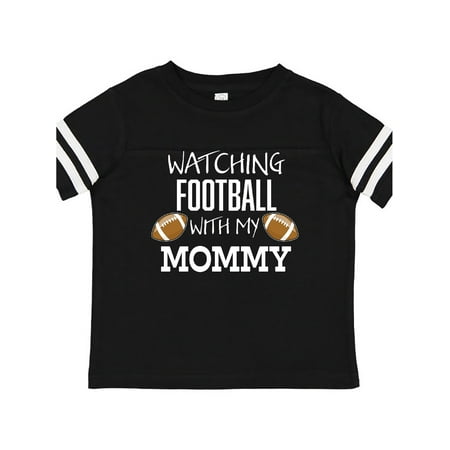 

Inktastic Watching Football with my Mommy Gift Toddler Boy or Toddler Girl T-Shirt