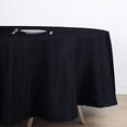 thumbnail image 4 of BalsaCircle 6 Pieces 108" Black Round Polyester Tablecloths Fabric Table Cover Linens, 4 of 8