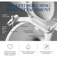 thumbnail image 6 of ANNWA Non-Electric Bidet Attachment for Toilet Seat, Daul Clean Nozzles 3 Modes Adjustable Water Pressure  Ultra-Slim Bidet Toilet Seat Attachment with Pressure Controls Feminine/Posterior Wash(TT17N, 6 of 9