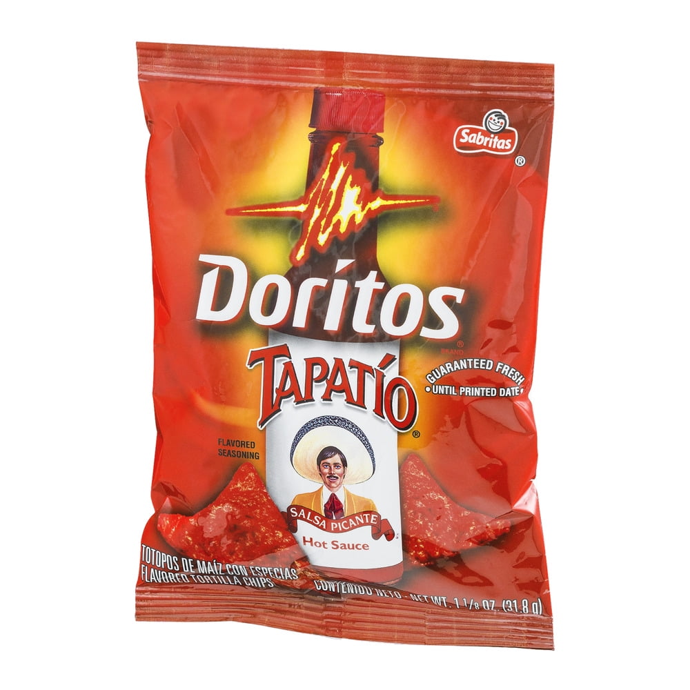 Doritos Tapatio Flavored Tortilla Chips Prepriced 2/$1 1.125 oz. Bag