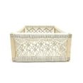 thumbnail image 2 of hometrends Woven Rope Wooden Crate, 2 of 3