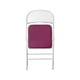 thumbnail image 3 of Sillas Plegables Ilios Innova Con Estructura De Metal Acojinada Color Morado Para Fiesta o Jardín, 3 of 9