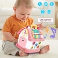 thumbnail image 2 of Montessori Musical Learning House for 1-3 Year Olds - 8-in-1 Educational Toy with Lights & Sounds, Pink Hexagonal Playhouse for Toddlers, Ideal 1st Birthday Gift for Boys and Girls, 2 of 7