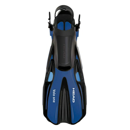 Head Volo One Blue Swimming Snorkeling Diving Scuba Fins w/ Mesh Bag Set,
