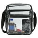 thumbnail image 5 of Bolsa de Cuerpo Cruzado de Estadio Transparente, Bolsa de Mensajero Transparente Conveniente y Impermeable para Viajar para Compras, 5 of 7
