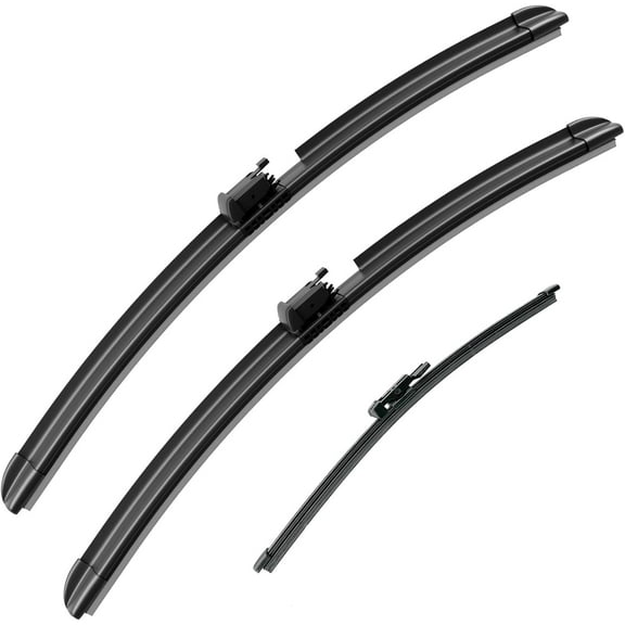3 wipers 26" 21" 11" Sprayer Wiper Blades Automotive Front Rear Windshield Wipers Replacement for Lincoln Aviator 2020-2023,Not Heated Easy DIY Install (Set of 3)