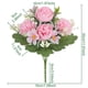 thumbnail image 3 of Ramo de peonías de plástico - flores artificiales rosas, moradas, azules y blancas para decoración de bodas y accesorios fotográficos, 3 of 6