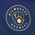 thumbnail image 4 of Men's Mitchell & Ness Navy Milwaukee Brewers Team OG 2.0 Current Logo Pullover Hoodie, 4 of 6