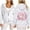 A1#White635, variant on Wxolcjlv Womens Zip Up Hoodie Fleece Dolphin Print Oversized Long Sleeve Casual Sweatshirt