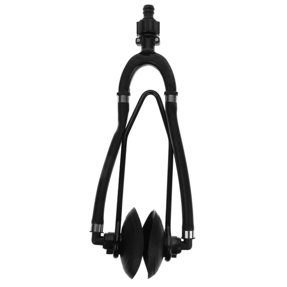 EXHUMKY Black Nylon Motor Muffs with Steel Frame for Effective Yacht and Boat Engine Cleaning and