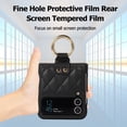 thumbnail image 4 of Allytechgroup Galaxy Flip 4 Case with Ring Holder Stand, Premium PU Leather Stylish Shockproof Anti-Scratch Portable Phone Case Cover for Samsung Galaxy Z Flip 4, Black, 4 of 9