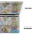 thumbnail image 4 of DesignSkinz Colorful WaterColor Floral Full-Body Skin Decal Wrap Cover for MacBook Pro 13" with Touch Bar (A2289/A2251), 4 of 9