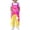P157 Pink, variant on Tfken Graphic Overalls For Girls Summer Sleeveless Comfy Casual Jumpsuit With Pockets Daily Wear Children Trendy Clothes Size 5-6 Years Pink