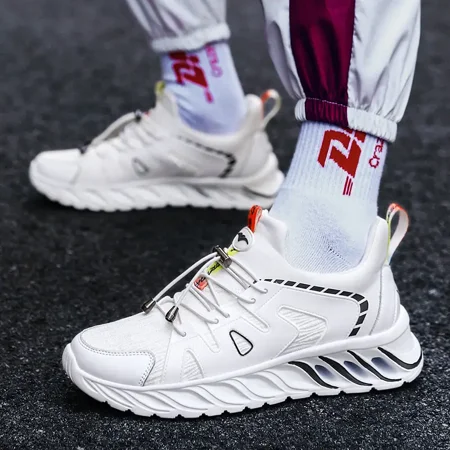 

Men‘s Trendy Breathable Lightweight Running Shoes Blade Type Shoes