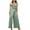 Green jumpsuits for womens, variant on Usmixi Jumpsuits for Women Dressy High Waist Fashion Loose Wide Leg Tank Long Jumpsuits Overalls with Belt Summer V-Neck Sleeveless Solid Maxi Formal Rompers Hot Pink l