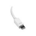 thumbnail image 5 of StarTech.com Mini DisplayPort to HDMI 4K Audio / Video Converter - mDP 1.2 to HDMI Active Adapter for MacBook Pro/Air - 4K @ 30Hz - White (MDP2HD4KSW) - Adapter - Mini DisplayPort male to HDMI female - 5.9 in - white - active, 4K30Hz (3840 x 2160) support, 5 of 5