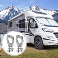 thumbnail image 1 of FONWILYO 2 Pcs Camper Hot Water Heater Latch Stainless Steel Replacement Lock, 1 of 6