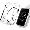 thumbnail image 1 of LAICAIW Ultra Thin Soft TPU Shockproof Bumper Protector for Apple Watch Case iWatch Series 3/2/1, Clear 38mm, 1 of 6