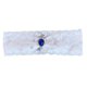 thumbnail image 3 of Liga de cristal brillante, cinturón de liga, encaje, perlas, anillo para muslo, decoración de pierna Tamaño libre 1, 3 of 9