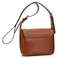thumbnail image 2 of Women's Studded Leather Saddle Bag|Crossbody Purse with Adjustable Strap, 2 of 3