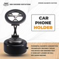 thumbnail image 4 of Car Phone Holder Magnetic Mount 360° Rotating Vacuum Adsorption Strong Magnet Universal Navigation P, 4 of 5