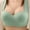 Green, variant on Womens Bras Comfortable Solid Color Bras Wireless Everyday Bra Comfort Push Up Bralettes Wide Stripe 34/75