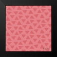 thumbnail image 2 of Zaman, Farida 15x15 Black Modern Framed Museum Art Print Titled - Budding Beauty Pattern VE, 2 of 5