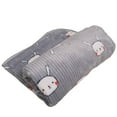thumbnail image 1 of Rabbit Print Pet Blanket, Thick Soft Flannel Throw for Dogs Cats, Cuddle Mat Bed Cover, Gray S (40X60Cm), 1 of 1