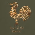 thumbnail image 3 of CafePress - Year Of The Rooster Dark T Shirt - Men's Classic Graphic Cotton T-Shirt, 3 of 4
