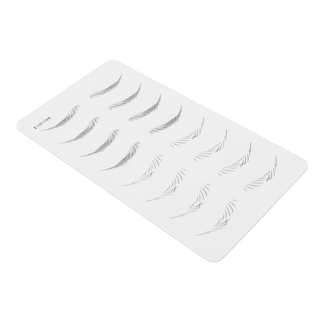 Eyebrow Microblading Practice Sheet, Pretty Eyebrows Shape Microblading Practice Skin For Home 01,02,03
