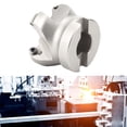 thumbnail image 1 of Face Mill, Long Service Life Stable Performance Robust Face Milling Cutter Head 4 Flute with Cemented Carbide Inserts for Rough Machining for Metal, 1 of 7