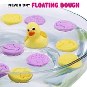 Wonder Factory Floating Dough Ducky Set, Never Dries Out, Gluten Free, Floats in Water
