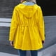 thumbnail image 4 of Chaquetas y abrigos casuales con capucha de manga larga para mujer, abrigos y chaquetas resistentes al viento para excursiones de senderismo al aire libre, impermeables con capucha, rompevientos, abri, 4 of 8