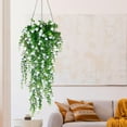 thumbnail image 5 of Gmogad 4pcs Artificial Hanging Flowers UV Resistant Faux Vines - No Maintenance Fake Plants for Indoor Outdoor Home Garden Balcony Decor, 5 of 5