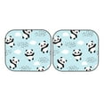 thumbnail image 7 of Fotbe Cute Panda Bear 2-Piece Car Windshield Sun Shade | Sun Blocker for Car Windshield | Foldable Automotive Interior Accessories for Sun Protection-Medium, 7 of 7