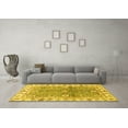 thumbnail image 3 of Ahgly Company Indoor Rectangle Oriental Yellow Traditional Area Rugs, 5' x 8', 3 of 4