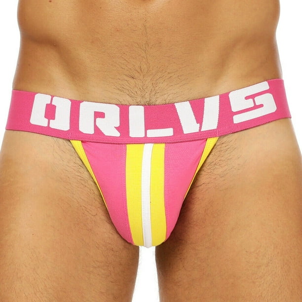 Men Briefs Jock Strap Breathable Underwear Backless Jockstrap Underpant  Thong 