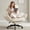 Beige, variant on Ultifit Big and Tall Office Chair with Swivel Armrests,Leather Criss Cross Chair with Headrest & Footrest,Desk Chair with Spring Padt,Beige