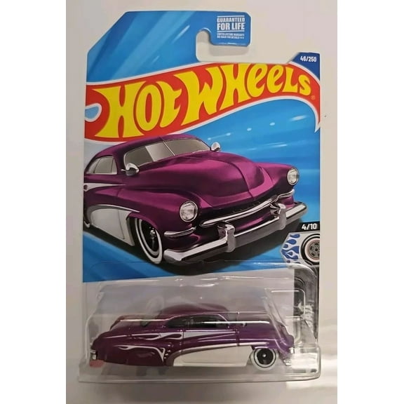 Hot Wheels Hirohata Merc Purple #46, HW Rod Squad 4/10 New For 2025