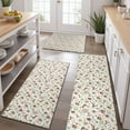 thumbnail image 2 of White Christmas Star and Gift Pattern Kitchen Rugs Sets Of 3,Kitchen Runner Rugs Non Skid Washable,Decorative Kitchen Floor Mats for Kitchen,Sink,Laundry,17"x30"+ 17"x47" + 17"x59", 2 of 6