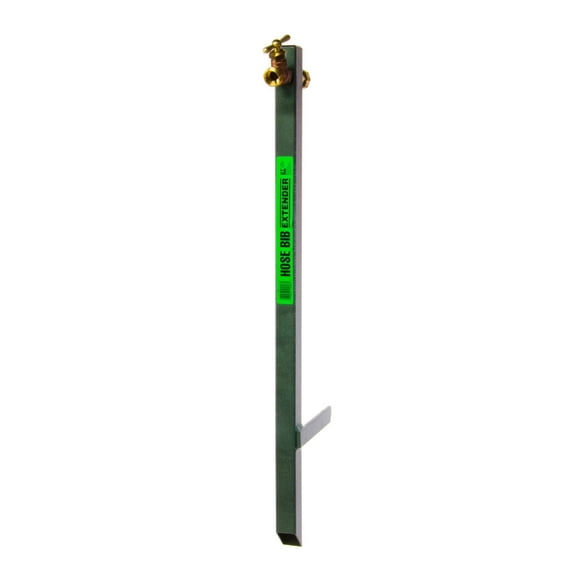 Extensor de babero Yard Butler, 61 cm, resistente a la corrosión, latón