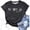 Black, variant on Graphic Print Short Sleeve T Shirt Casual Crew Neck Top for Everyday Comfort and Stylish Outfits Athletic Shirts Pack Women Juniors Graphic Tops Women Athletic Shirt