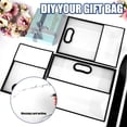thumbnail image 4 of 24 Pcs Clear Plastic Gift Bags with Handles, Reusable Party Favor Bags With ribbons and cards for Mother's Day, Birthday, Wedding,Bachelorette Party,(12 x 10 x 5 Inch), 4 of 7