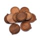 thumbnail image 2 of EeaseMX 36 bandejas colgantes redondas de madera, estilo retro, accesorios de joyería DIY., 2 of 7