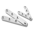 thumbnail image 4 of Bisagras ocultas giratorias de 360 ​​grados de acero inoxidable de 4 piezas, bisagras de pivote de puerta Accesorios para puertas de ventana de cajón de acero inoxidable (pequeño), 4 of 5
